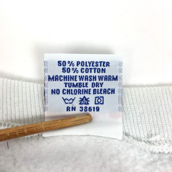 Cropped Christmas Sweatshirt Pullover JUST SAY HO Hillary Vermont Versatility - Picture 6 of 6